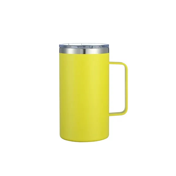 Stainless Steel Mug With Handle And Lid