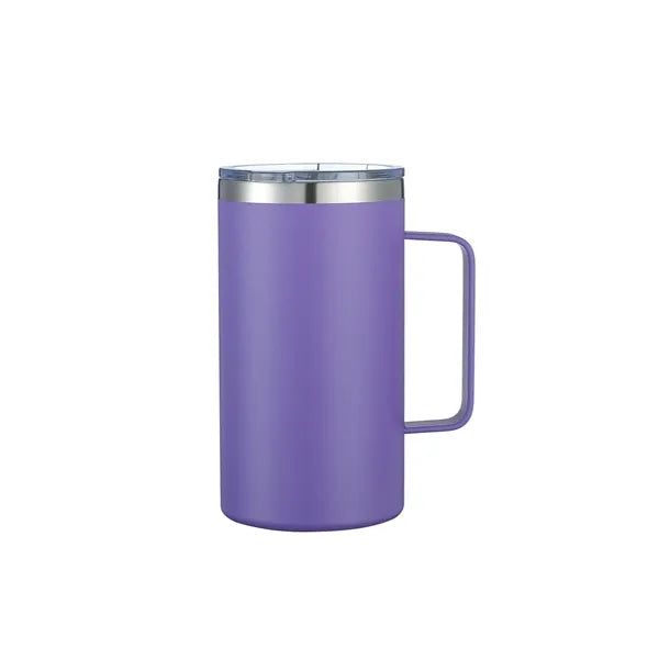 Stainless Steel Mug With Handle And Lid