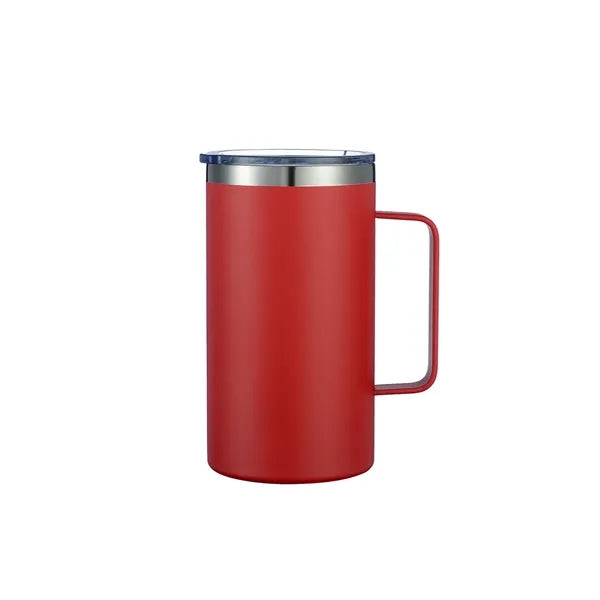 Stainless Steel Mug With Handle And Lid