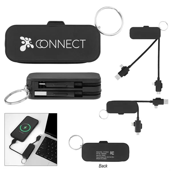 60W Fast Charging Cable Keyring