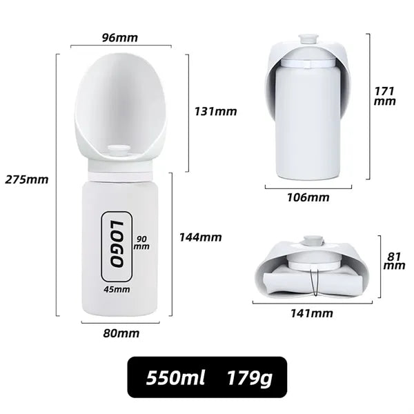 Leak Proof Silicone Dog Water Bottle