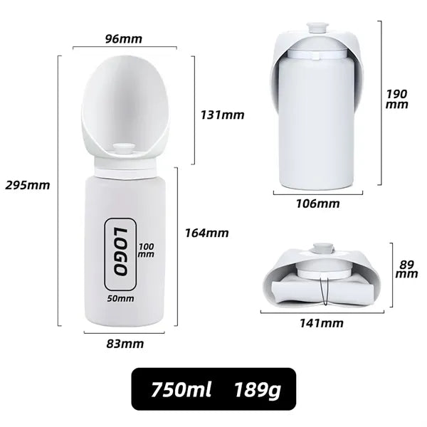 Leak Proof Silicone Dog Water Bottle