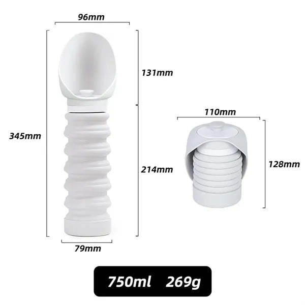 Leak Proof Silicone Dog Water Bottle