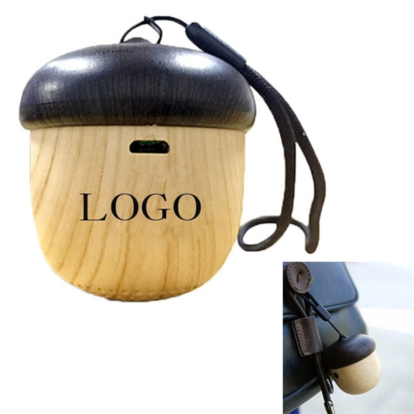 Nut Shape Wood Wireless Speaker