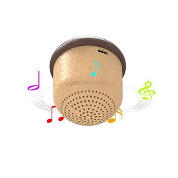 Nut Shape Wood Wireless Speaker