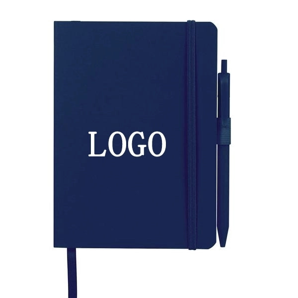 5" x 7" Soft Bound Notebook with Pen