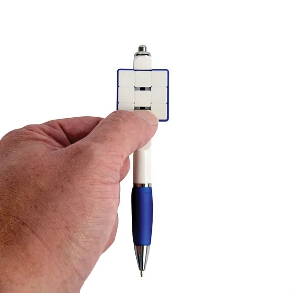 Puzzle Plunge-Action Ballpoint Pen