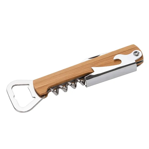 Malbec Multi-Function Bamboo Bar Tool