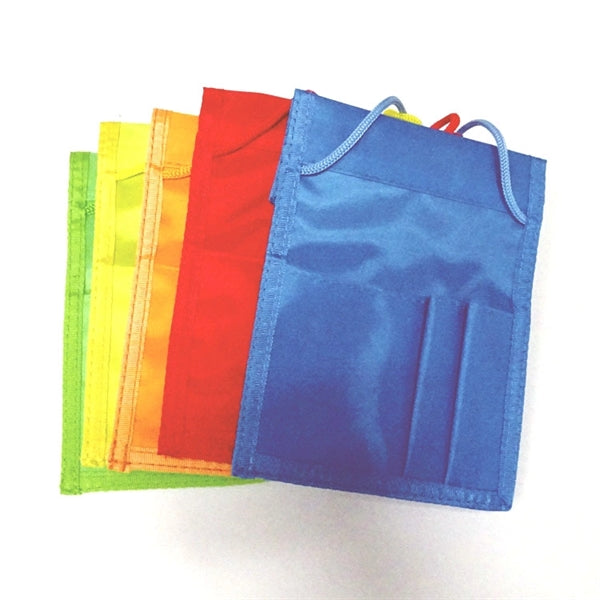 Multi-Pocket Neck Wallet Badge Holder