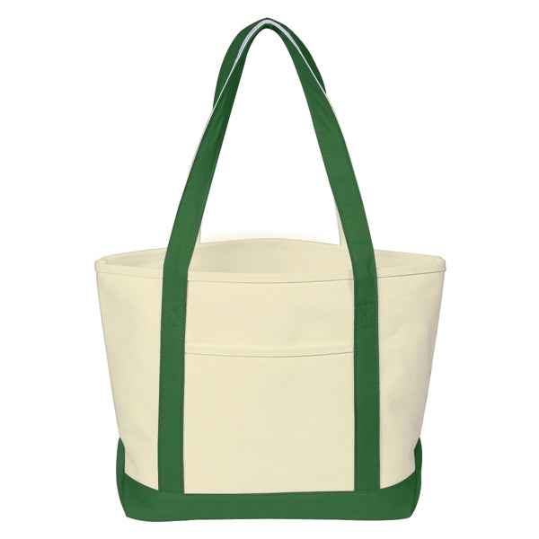 Heavy Cotton Canvas Boat Tote Bag