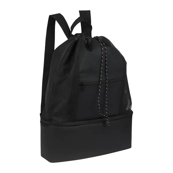 Paxton 2-in-1 Drawstring Cooler Backpack