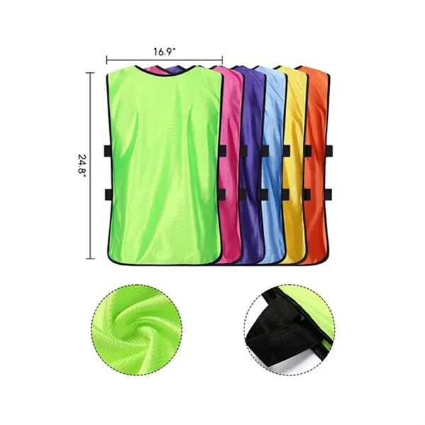 Unisex Sports Vest for Kids Youth Adults