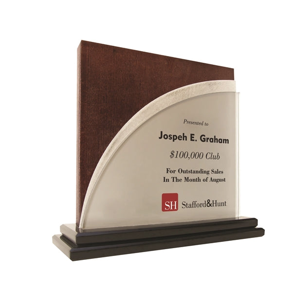 Arched Sweeping Accent Award