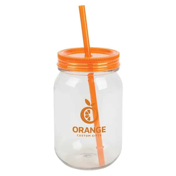 Bootlegger II 27 oz. RPET Mason Jar Tumbler