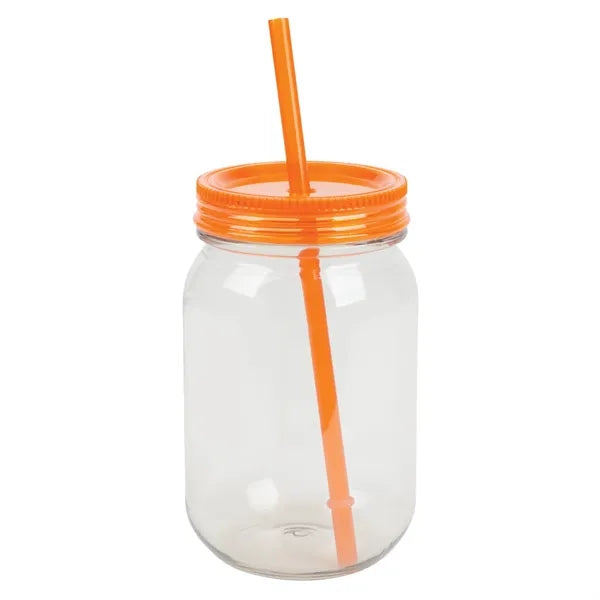 Bootlegger II 27 oz. RPET Mason Jar Tumbler