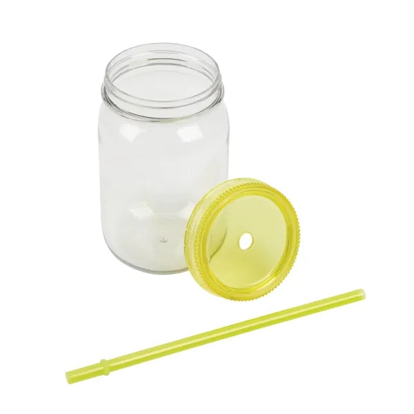 Bootlegger II 27 oz. RPET Mason Jar Tumbler