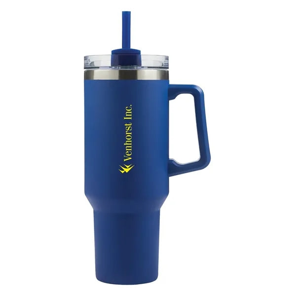 Lucas 40 oz. Double Wall, Stainless Steel Travel Mug