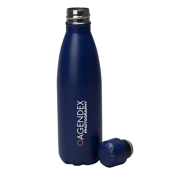 Palermo I 17 oz. Double Wall Stainless Steel Vacuum Bottle