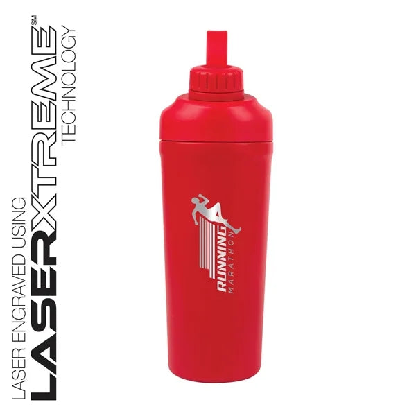 Longden 26 oz. Double Wall, Stainless Steel Shaker Bottle