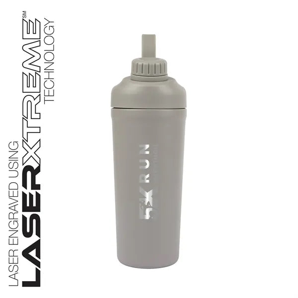 Longden 26 oz. Double Wall, Stainless Steel Shaker Bottle