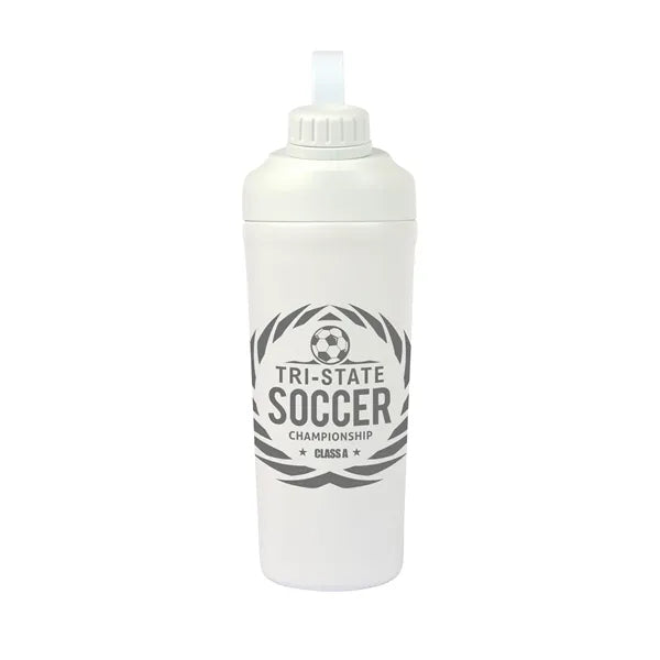 Longden 26 oz. Double Wall, Stainless Steel Shaker Bottle