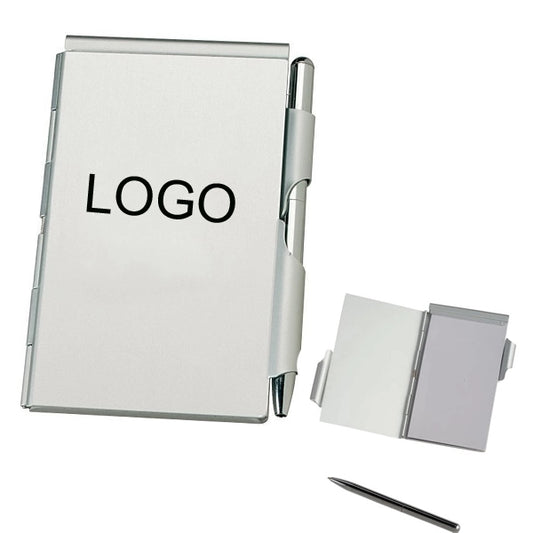 Aluminum Jotter with Pen
