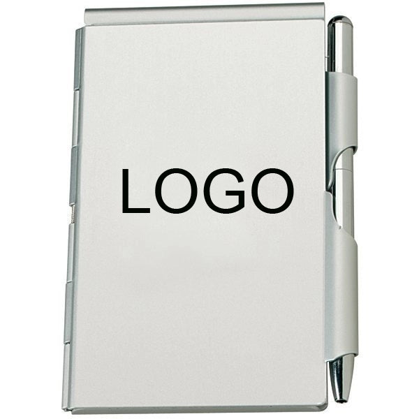Aluminum Jotter with Pen