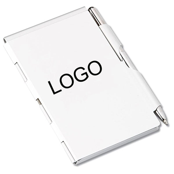 Aluminum Jotter with Pen