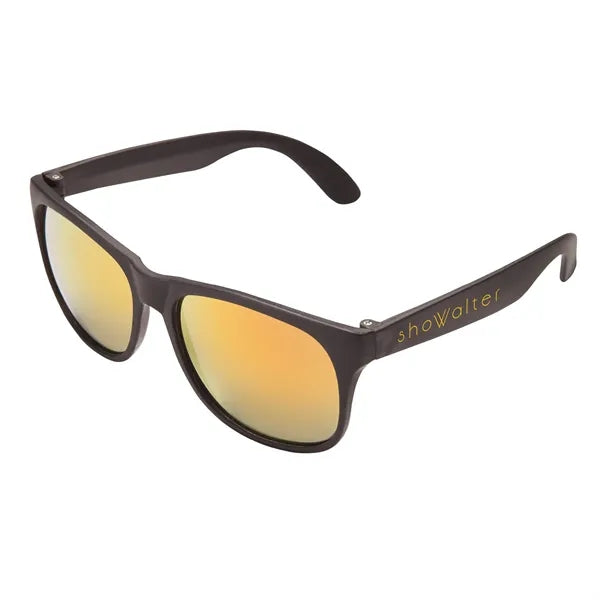 Sharp Mirrored Sunglasses