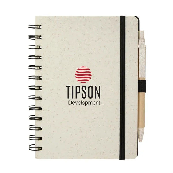 Venture Junior Wheatstraw Notebook & Pen
