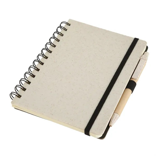 Venture Junior Wheatstraw Notebook & Pen