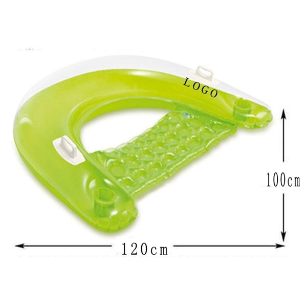 Floating inflatable pool Chair
