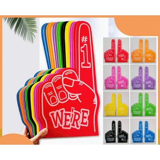 18" Eva Foam Finger for Sports Celebration Poms