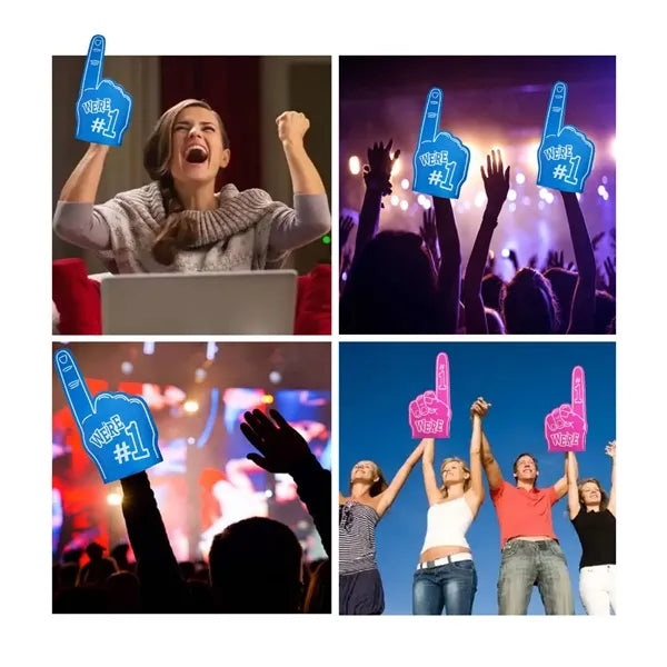 18" Eva Foam Finger for Sports Celebration Poms