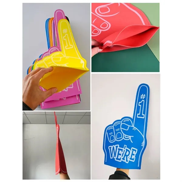 18" Eva Foam Finger for Sports Celebration Poms
