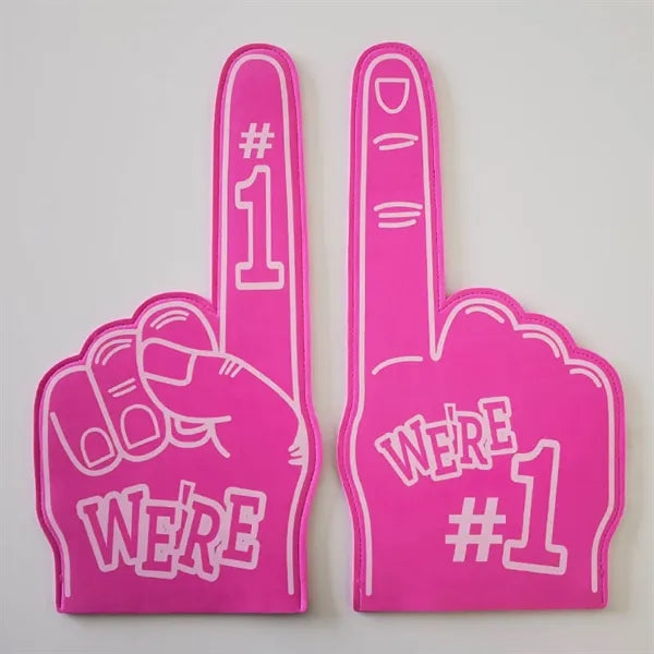 18" Eva Foam Finger for Sports Celebration Poms