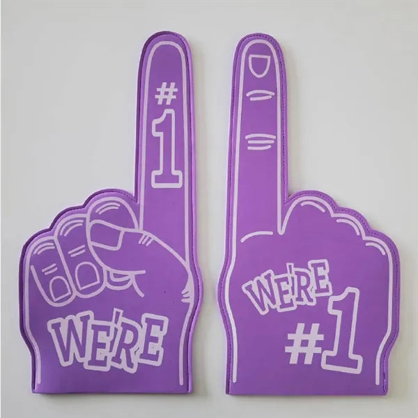 18" Eva Foam Finger for Sports Celebration Poms