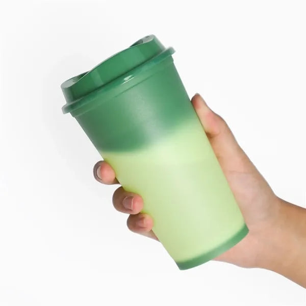 16 oz Hot Color Changing Cups With Lids