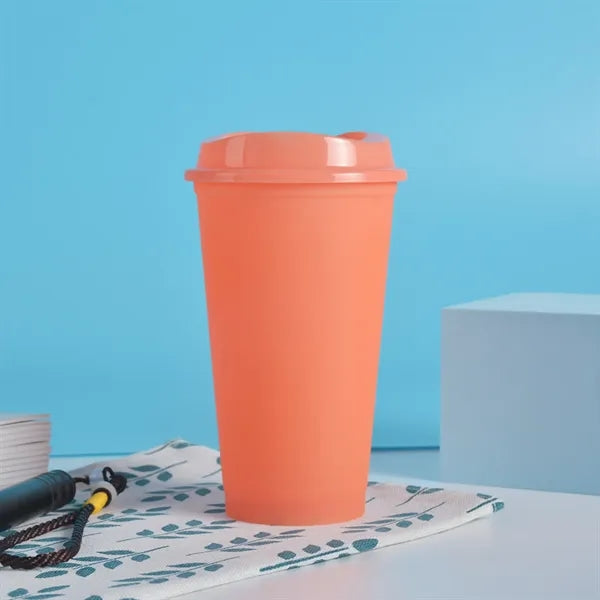 16 oz Hot Color Changing Cups With Lids