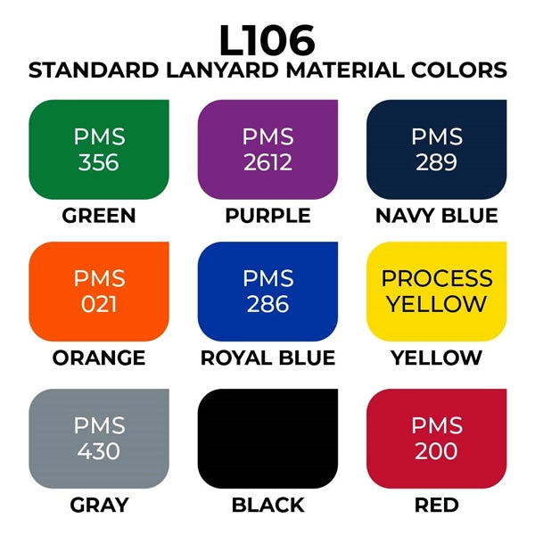 3/4" Nylon Lanyard