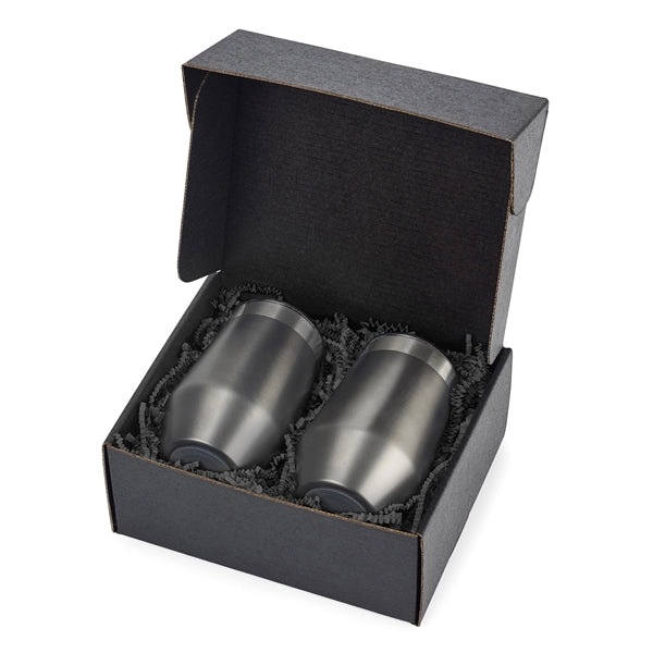 Vine Double Wall Stainless Wine Tumbler - 12 Oz.