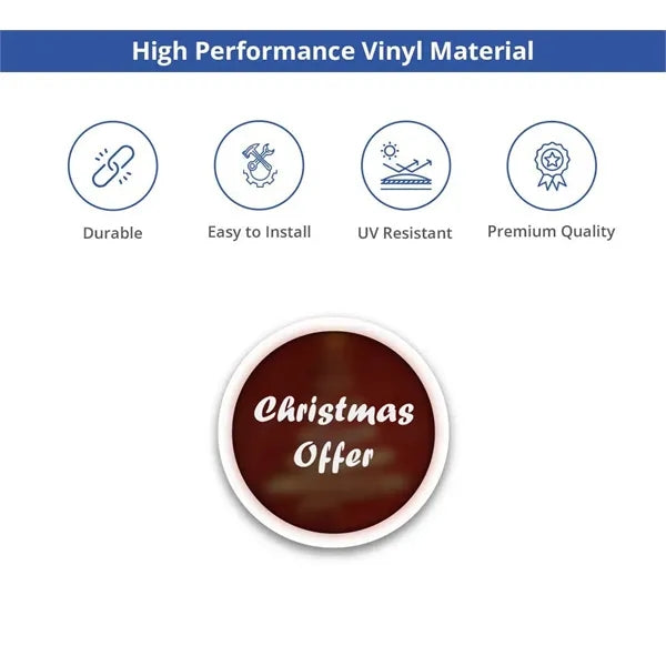 Front Adhesive Sticker 1' x 1'