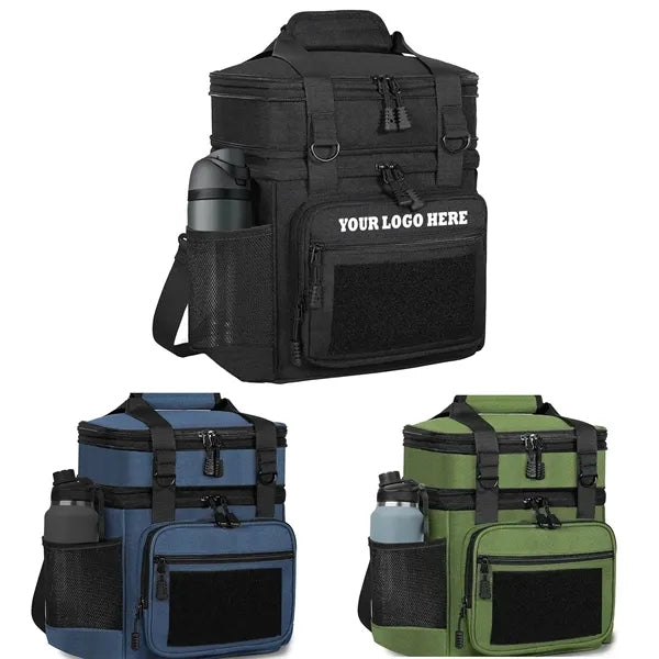 Double Deck Insulated Lunch Bag