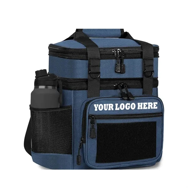 Double Deck Insulated Lunch Bag