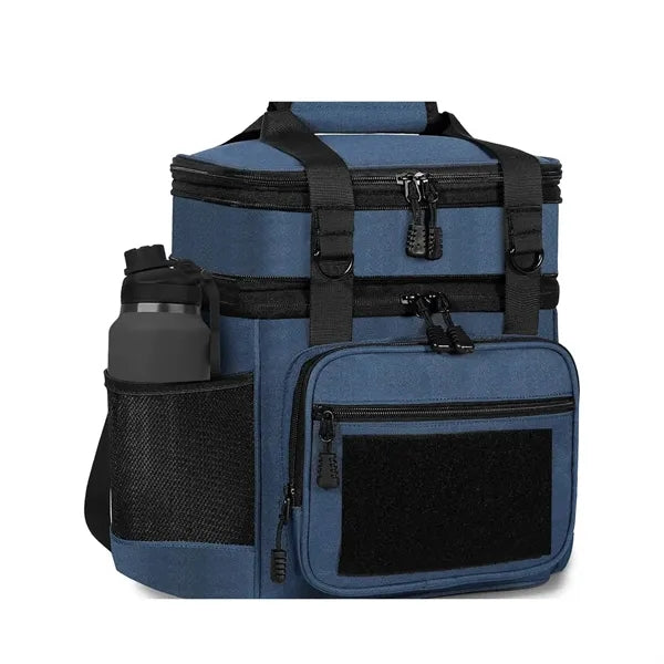 Double Deck Insulated Lunch Bag