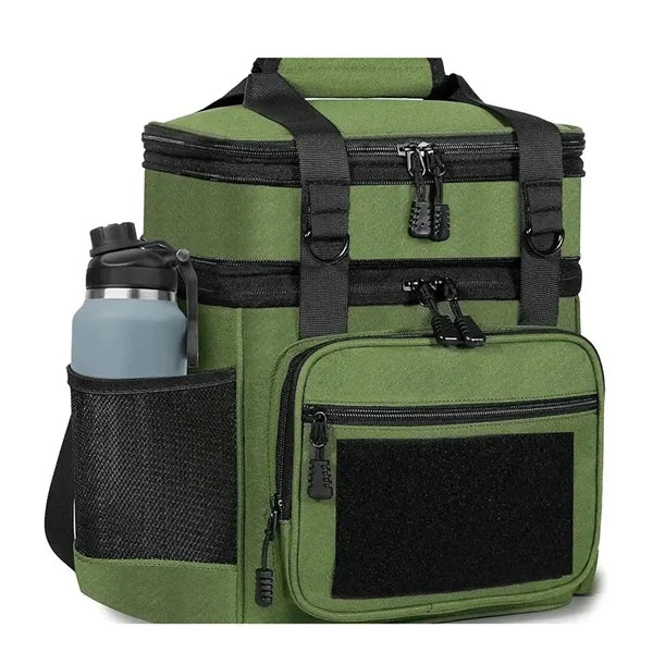 Double Deck Insulated Lunch Bag