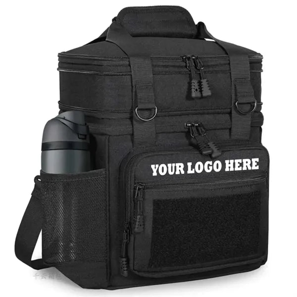 Double Deck Insulated Lunch Bag