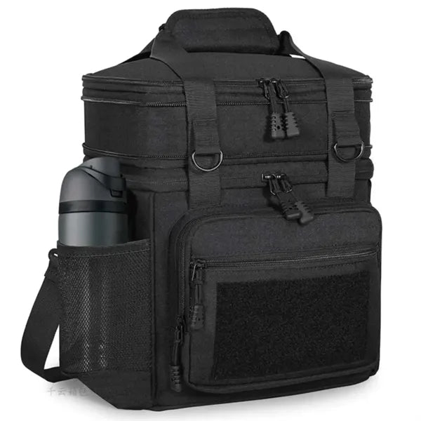 Double Deck Insulated Lunch Bag
