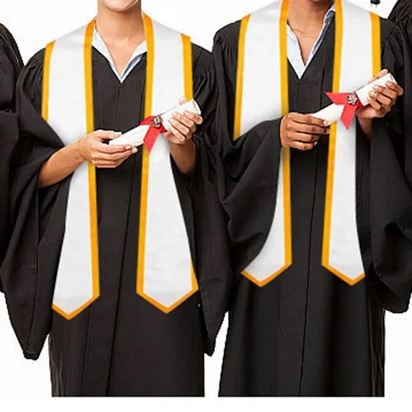 72"L Unisex Adult Plain Graduation Stole