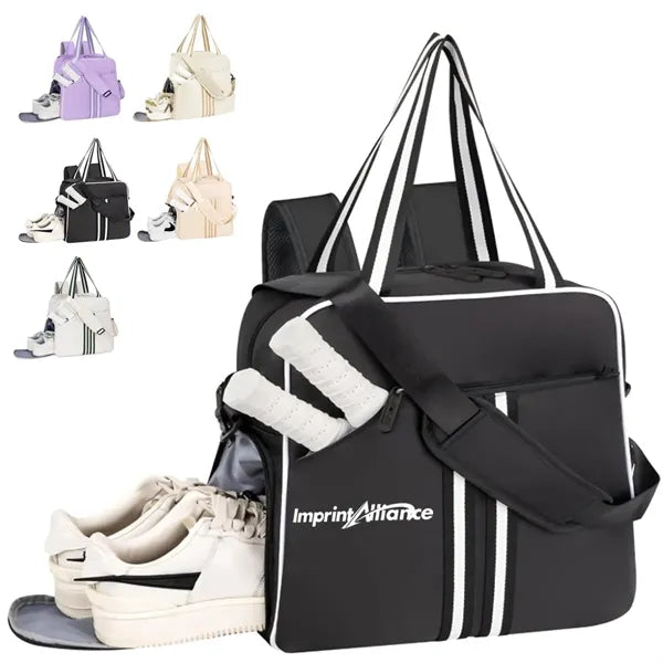 Large Sports Travel Duffel Bag with Shoe Compartment